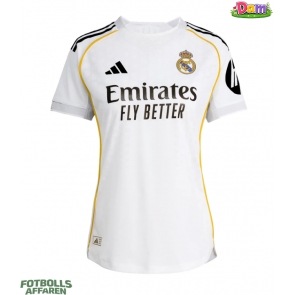 Real Madrid Hemmatröja Kvinnor 2025-26 Kortärmad